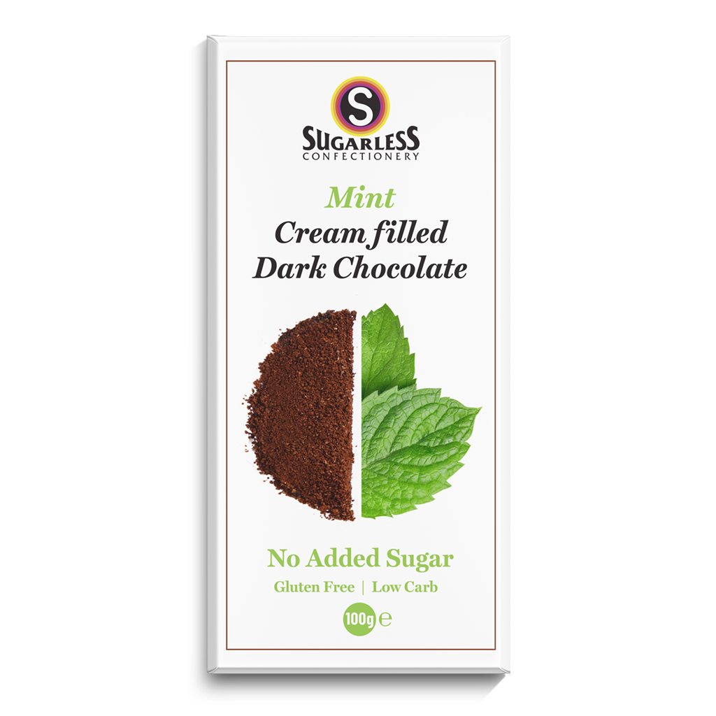 Mint flavoured Cream Filled Dark Chocolate